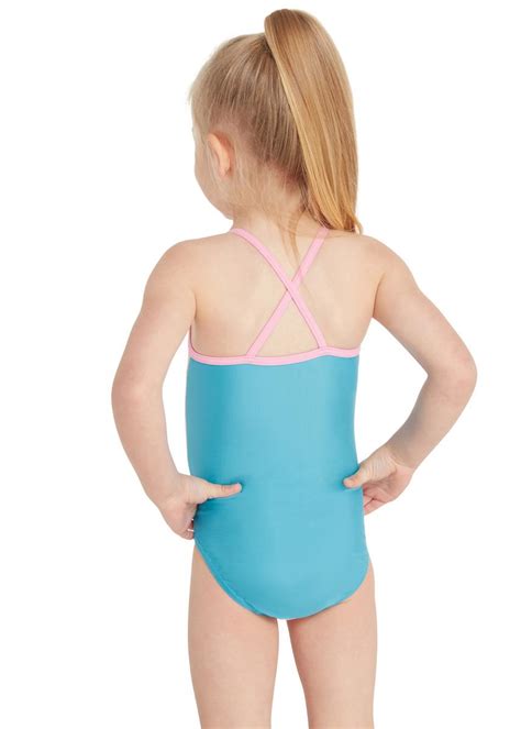 Zoggs Girls Tentacool Sprintback Swimsuit