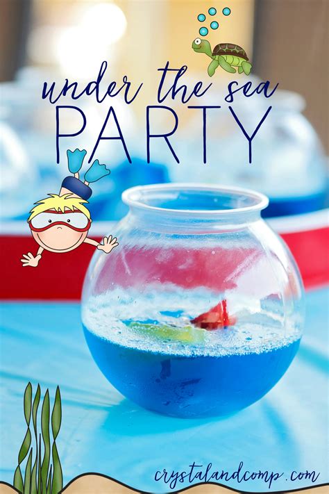 Under the sea party supplies. Under The Sea Party Theme for Kids