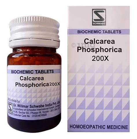 Dr Willmar Schwabe India Calcarea Phosphorica Biochemic Tablet 200x