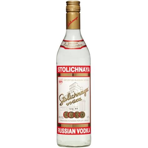 Stolichnaya Vodka 80 Proof 750 Ml Wine Online Delivery