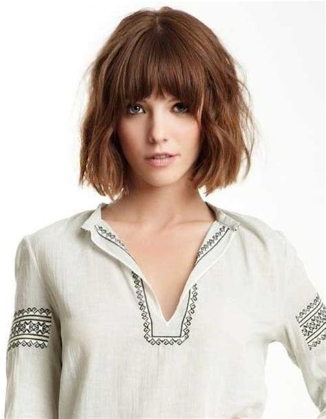 While short haircuts are quite trendy, don't you want to try the bangs hair styles? 20 Bob Hair with Bangs | Bob Hairstyles 2018 - Short ...