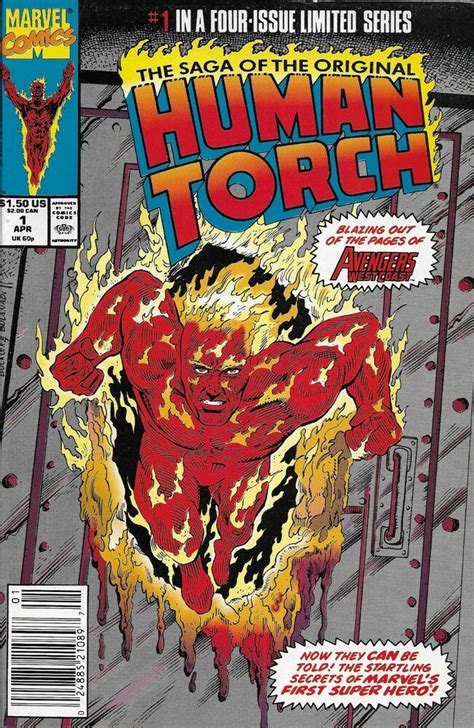 Saga Of The Original Human Torch Comic 1 Copper Age Limited Series