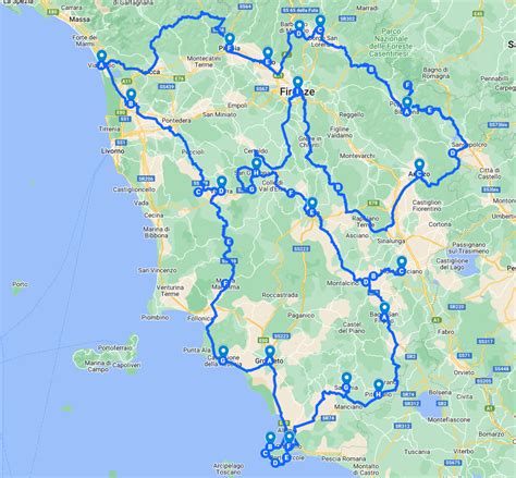 Gran Tour In Moto Della Toscana In 7 Giorni Break In Italy
