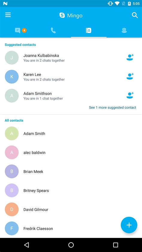 How To Get Skypes New Android App With Native Calling Sms And Contacts