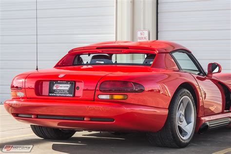 Used 1992 Dodge Viper 2k Miles Ac Hardtop Rt10 For Sale Special