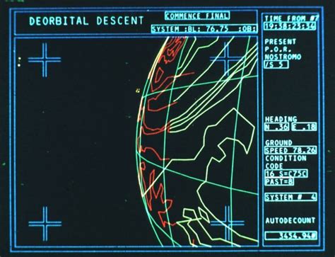 The 1960's computer graphics term coined by william fetter, boeing (1960). alien computer screen | Sci Fi Interfaces | Pinterest ...