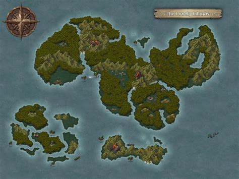 The Lonely Islands Inkarnate Create Fantasy Maps Online