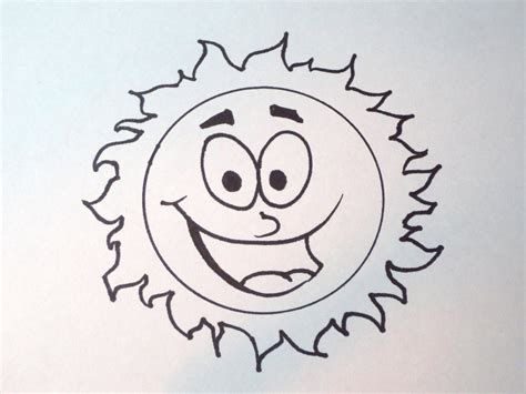 Simple Sun Drawing At Getdrawings Free Download