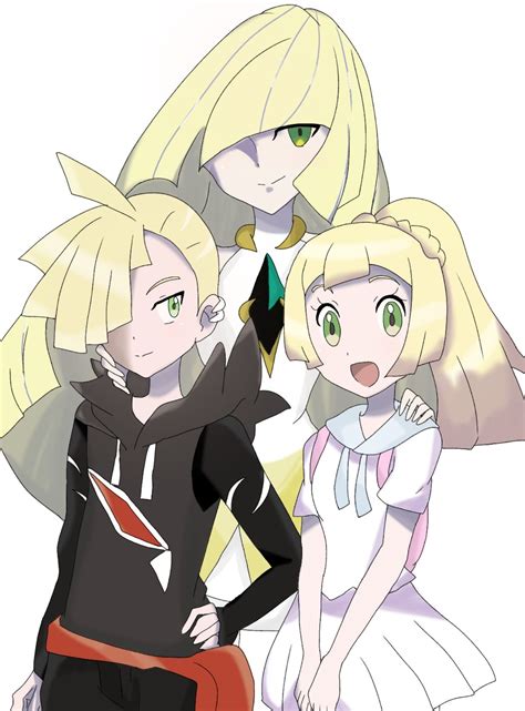 Lusamine Gladion And Lillie Games And Stuffs Pinterest Pokémon Anime And Video Games