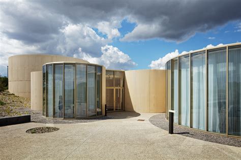 Amiens Crematorium Welcomes Mourners With Soothing Circular Walls And