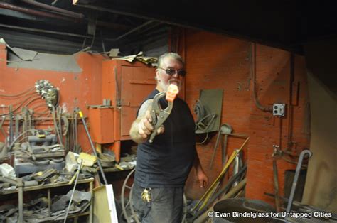 Blacksmith Larry Hagberg Keeps Forging Away In A Central Park Workshop