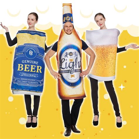 fantasia de cerveja adulto engraçado oktoberfest roupa criativa cosplay para bar festival de