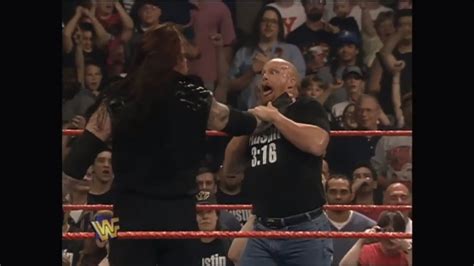 Stone Cold Steve Austin Steals The Undertakers Championship Belt Then Goes After Bret Hart WWE
