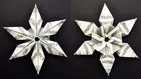 Dollar Bill Christmas Origami Instructions Origami