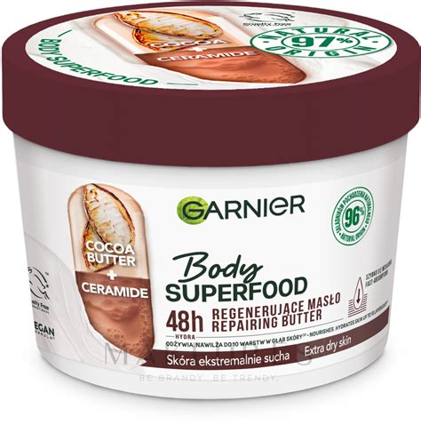 Garnier Body Superfood Cocoa And Ceramide Repairing Butter Manteca Corporal Repadadora Con Cacao