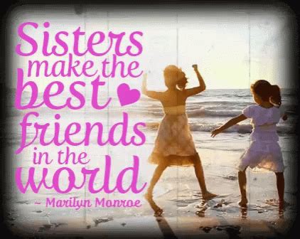 Sisters Best Friends Gif Sisters Best Friends Beach Day Discover Share Gifs