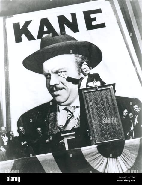 Citizen Kane 1941 Orson Welles Stock Photo Alamy