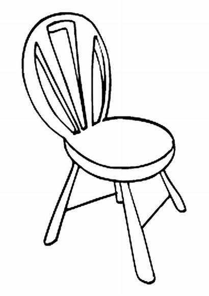 Chair Coloring Pages