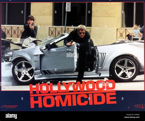 Hollywood Homicide Josh Hartnett And Harrison Ford Date 2003 Stock
