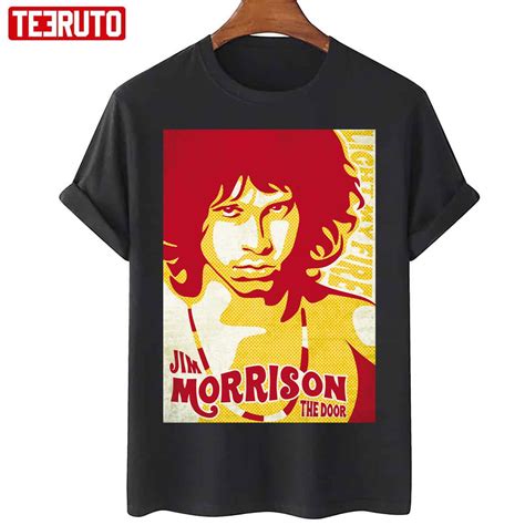 Graphic Jim Morrison The Doors Unisex T Shirt Teeruto