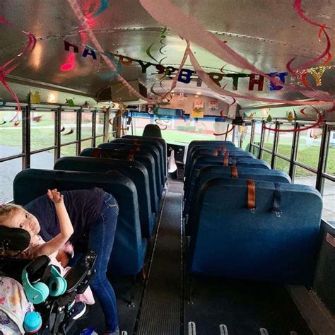 Bus Driver Surprises Student With Decorated School Bus In Honor Of Her