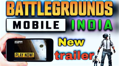 Battleground Mobile India Trailer New Official Launched