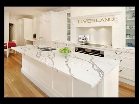 Browse our variety of quartz countertops—give your kitchen the upgrade it needs White Galaxy Quartz Countertop With Grey Veins - Buy White ...