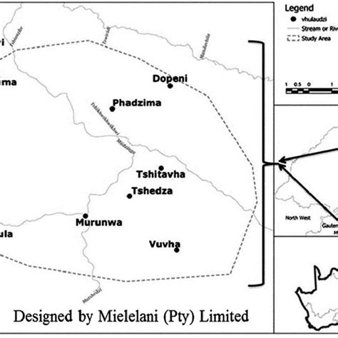 Locality Map Of The Study Site Vhulaudzi Vhembe Biosphere Reserve