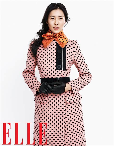 Liu Wen Models Fall Looks For Elle Chinas September Issue Fashion