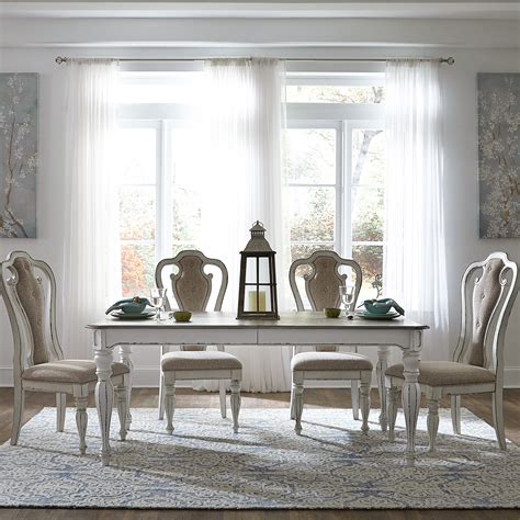 Magnolia Manor 5 Piece Rectangular Table Set 244 Dr 5rls By Liberty