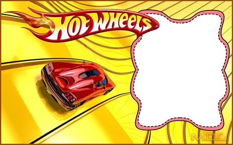Hot Wheels Party Invitation Card Hot Wheels Party Hot Wheels