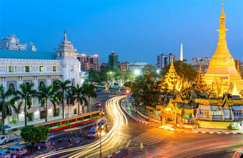 Myanmar Capital City Yangonthe Capital City In Myanmar Youtube
