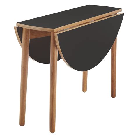 Suki 2 4 Seat Black Folding Round Dining Table Кухонный стол Мебель