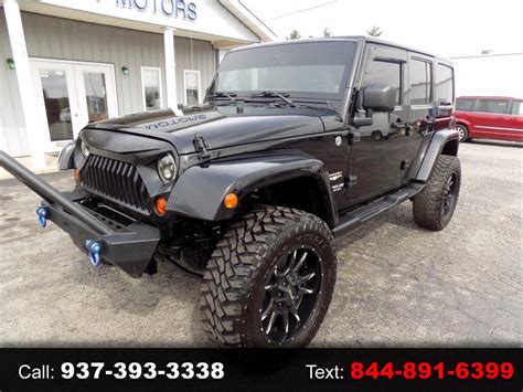 Used 2013 Jeep Wrangler Unlimited 4wd 4dr Sahara For Sale In Hillsboro