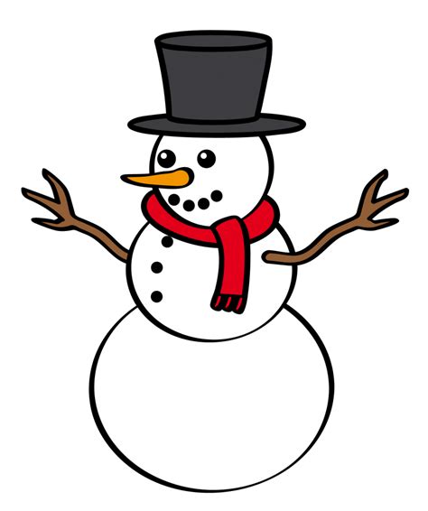 Christmas Snowman Clipart Clipartix