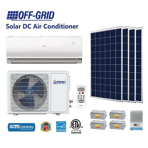 9000btu Solar Air Conditioning System Solar Power System