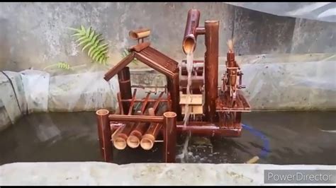 Gimana tidak di dalam air bisa ada air terjunhehehe. MINIATUR KINCIR AIR SANGAT COCOK BUAT KOLAM IKAN - YouTube