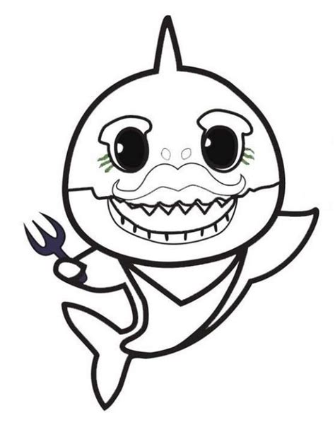 4 Best Baby Shark Pinkfong Coloring Sheets For Children Coloring Pages