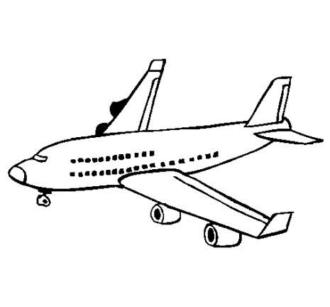 aeroplane colouring pages - Coloring Pages