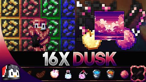 Dusk 16x Mcpe Pvp Texture Pack Fps Friendly Youtube