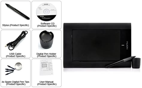 Cheap tablet with nice design and good quality. Huion 580 - Portable USB Graphics Drawing Tablet - 8 Inch ...