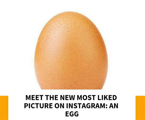 Egg Breaks Record Becomes Most Liked Photo On Instagram Vanguard Allure