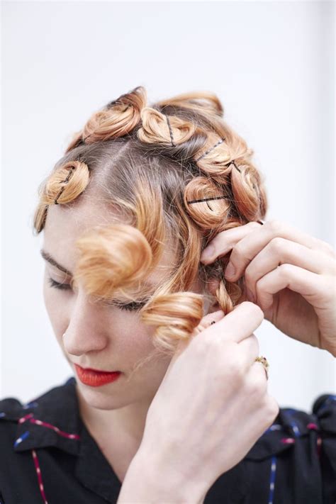 This Easy Diy Proves Anyone Can Do Pin Curls Like A Pro Pin Curl Hair