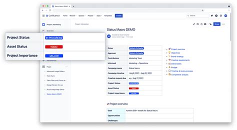 Status Macro For Confluence Prioritize And Organize Confluence Pages