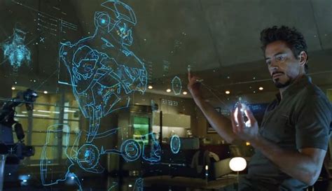Very easy 3d hologram of iron man suit. Innovation explained: Holograms - Medialist