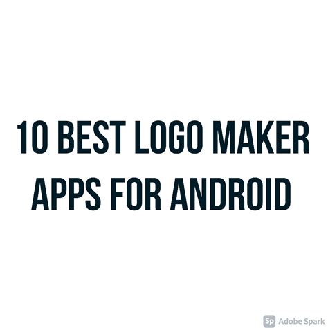 10 Free Best Logo Maker Apps For Android