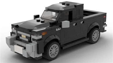 Chevrolet Silverado 1500 Ltz 22 Lego® Moc Instructions