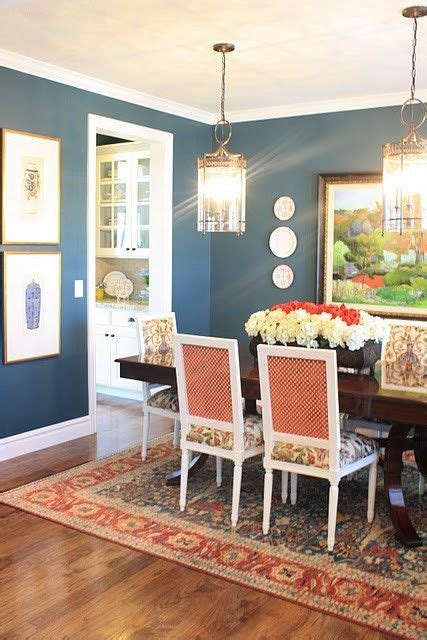 Dark Blue Walls With Or Without White Chair Rail