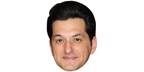 Ben Schwartz Black Hair Maske Aus Karton Celebrity Cutouts