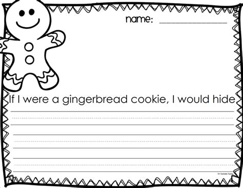 10 Gingerbread Man Writing Activities A Teachable Teacher